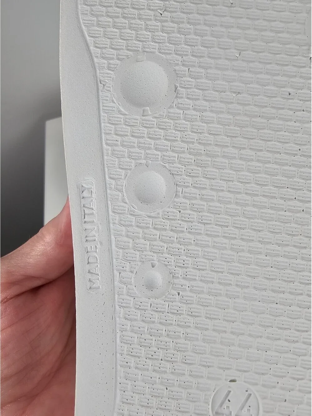 Moschino ​white rubber